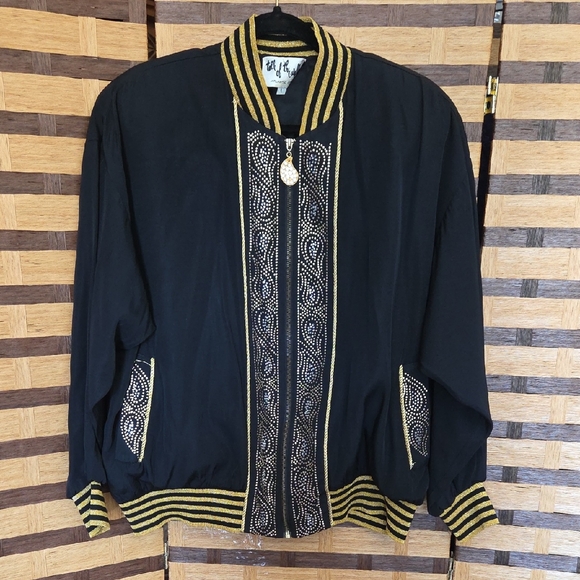 Talk of the Walk Jackets & Blazers - Talk Of The Walk Atlantic City Vintage Jacket Zip Up
